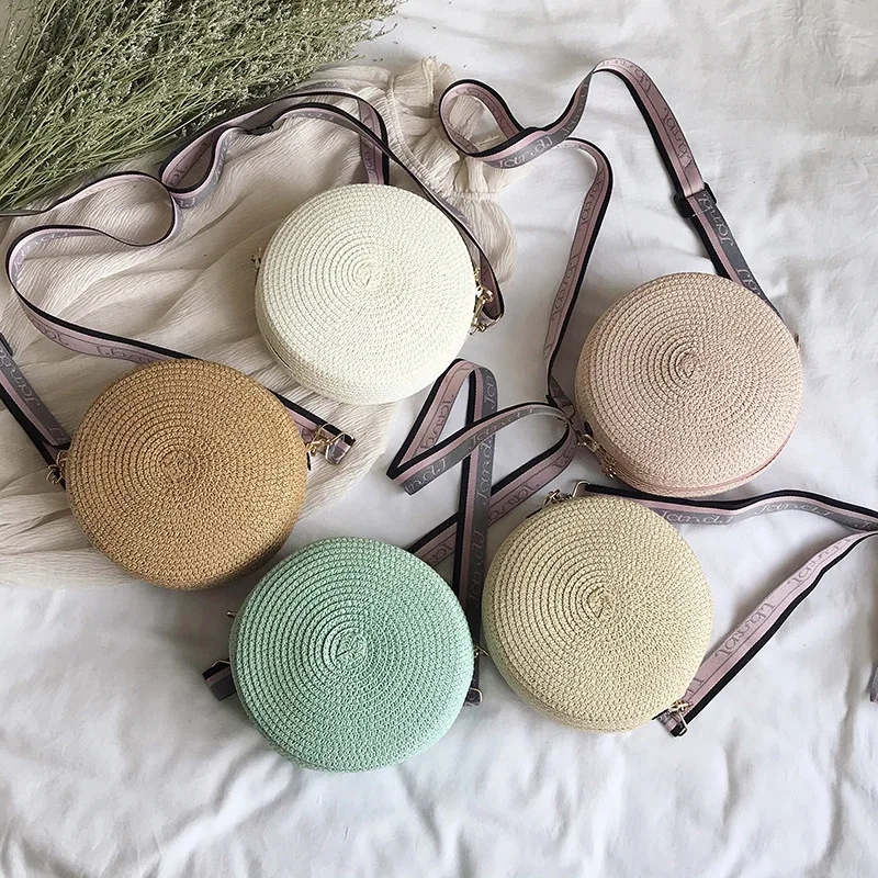 Casual Womens Shoulder Bags Round Lady Elegant Diagonal Bag Woven Ladies Shopping Handbags White High Quality Female Wallet 2021
Casual Womens Shoulder Bags Round Lady Elegant Diagonal Bag Woven Ladies Shopping Handbags White High Quality Female Wallet 2021
