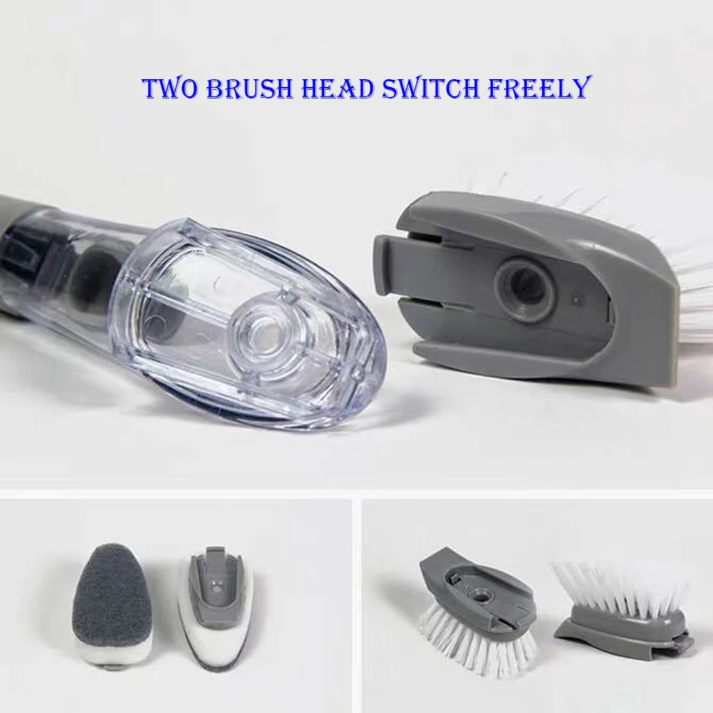 Long Handle Pot Brush Dish Bowl Washing Cleaning Brush Sponges Dispenser Kitchen Sink Scrubber Automatic Sponge Dishwasher Brush
Long Handle Pot Brush Dish Bowl Washing Cleaning Brush Sponges Dispenser Kitchen Sink Scrubber Automatic Sponge Dishwasher Brush