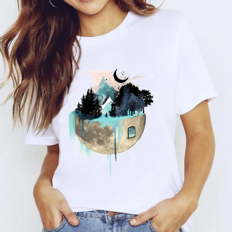 T-shirts Top for Women 90s Printing Hot Balloon Travel Fashion Clothing Print Lady Stylish T Shirt Ladies Sweet Tee T-Shirt
T-shirts Top for Women 90s Printing Hot Balloon Travel Fashion Clothing Print Lady Stylish T Shirt Ladies Sweet Tee T-Shirt