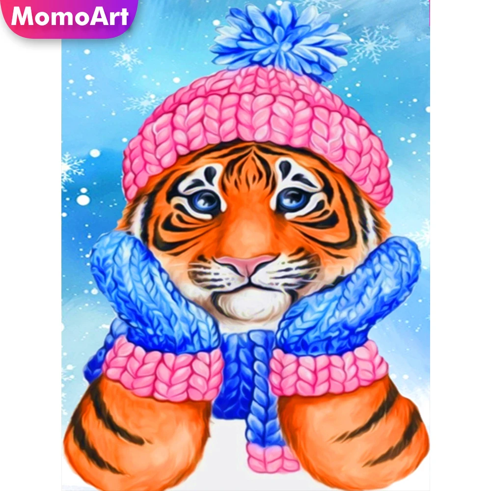 MomoArt Алмазная вышивка тигр зима картина стразами искусство стены полная площадь Алмазная мозаика животные рукоделие подарок ручной работы ...
MomoArt Алмазная вышивка тигр зима картина стразами искусство стены полная площадь Алмазная мозаика животные рукоделие подарок ручной работы ...