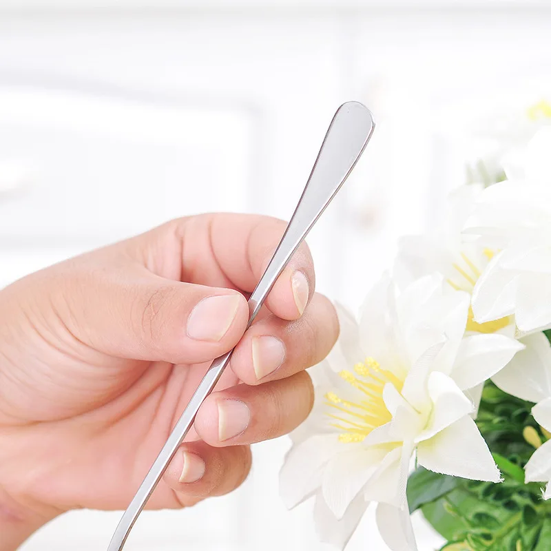 2pc Stainless Steel Coffee Spoon Long Handle Mixing Stirring Spoon Tea Spoons Kitchen Accessories Drinking Flatware DropShipping
2pc Stainless Steel Coffee Spoon Long Handle Mixing Stirring Spoon Tea Spoons Kitchen Accessories Drinking Flatware DropShipping