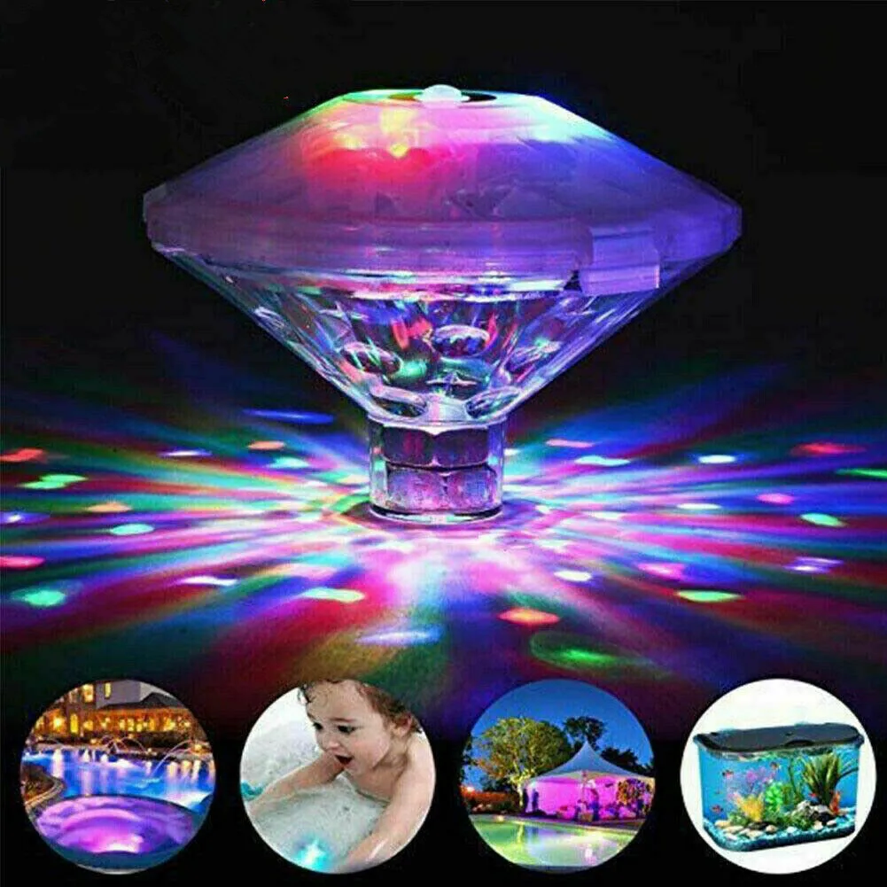Creative Underwater Lazy Spa Hot Tub Floating Sensory Colorful LED Lights Party Water Park Home Pool Rendering Light Decoration
Creative Underwater Lazy Spa Hot Tub Floating Sensory Colorful LED Lights Party Water Park Home Pool Rendering Light Decoration