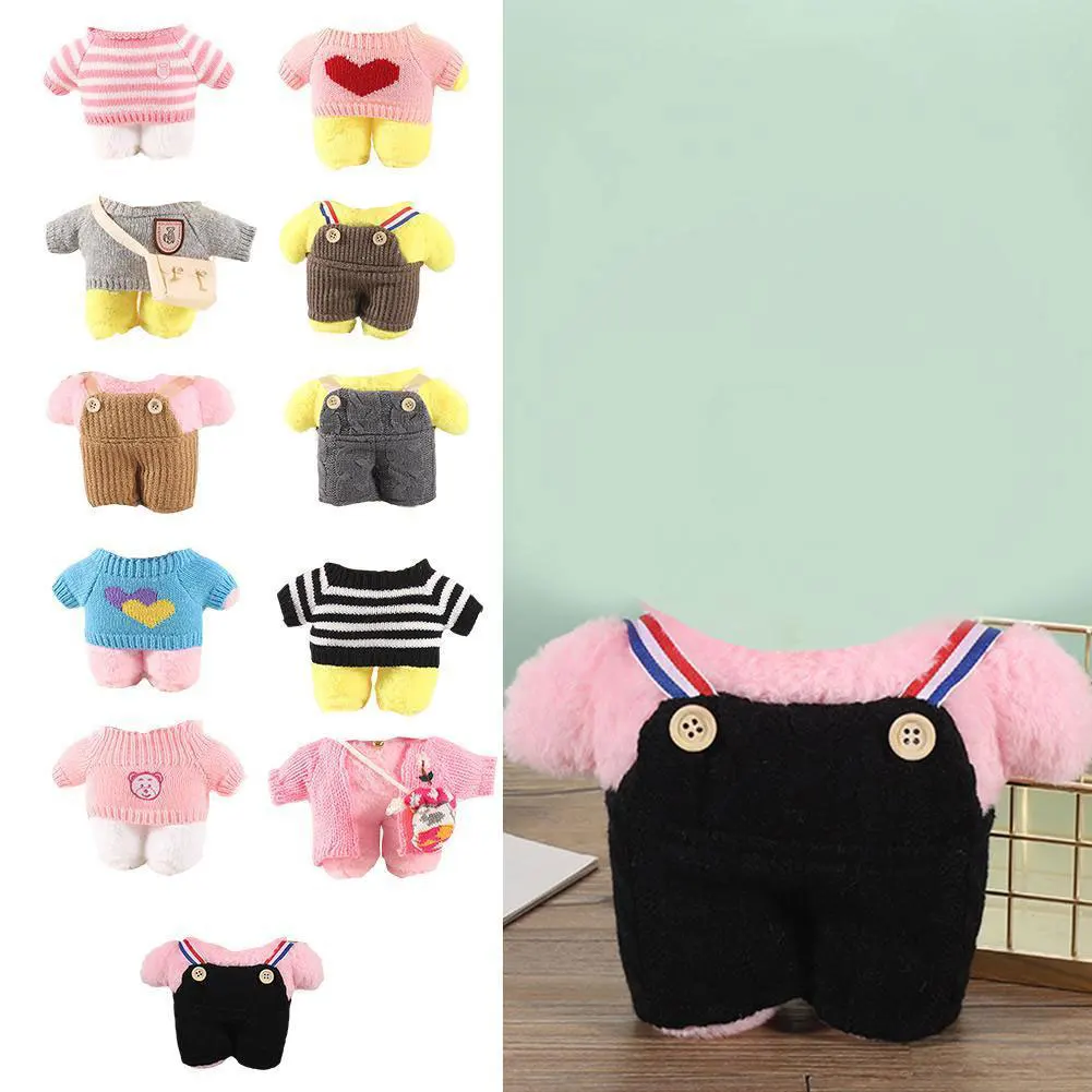 1pcs Soft Knitting Sweater For Business Goat Lalafanfan Ducks Kawaii Plush Toys Clothes Mating Clothes Aesthetic Accessories
1pcs Soft Knitting Sweater For Business Goat Lalafanfan Ducks Kawaii Plush Toys Clothes Mating Clothes Aesthetic Accessories