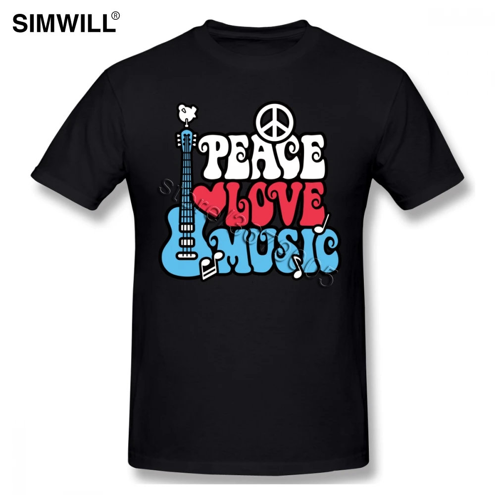 Men Short Sleeves Peace Love Music In Red, White And Blue Print Tee Shirt O-neck Soft Cotton Slim Fit T Shirt Guitars Merch
Men Short Sleeves Peace Love Music In Red, White And Blue Print Tee Shirt O-neck Soft Cotton Slim Fit T Shirt Guitars Merch