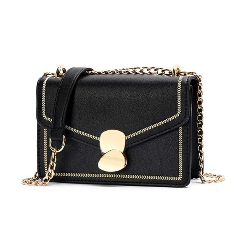 Корейская версия, модная сумка-мессенджер на цепочке с вышивкой, Женская Повседневная винтажная сумка через плечо с клапаном на застежке, с... 
Корейская версия, модная сумка-мессенджер на цепочке с вышивкой, Женская Повседневная винтажная сумка через плечо с клапаном на застежке, с...