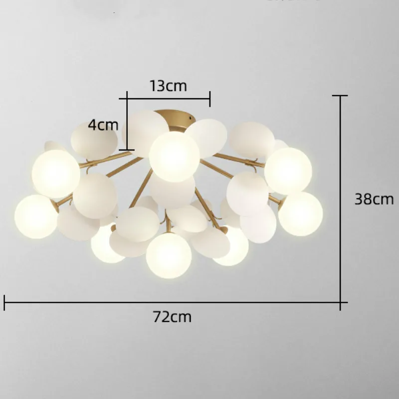 2020 Nordic Ceiling Lamp White/gray Flower Led Light for Living Room Bedroom Aisle Lamps Plafonniers Indoor Chandelier Lighting
2020 Nordic Ceiling Lamp White/gray Flower Led Light for Living Room Bedroom Aisle Lamps Plafonniers Indoor Chandelier Lighting