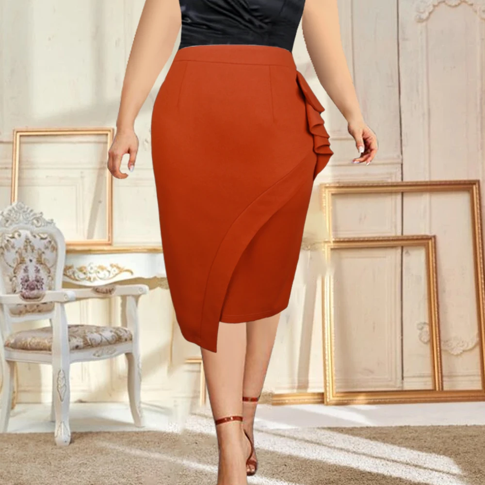 High Waist Bandage Skirt Big Size 4XL 5XL Women Office Casual Knee Length Package Hip Evening Party Slim Fit Saisa 2022 Summer
High Waist Bandage Skirt Big Size 4XL 5XL Women Office Casual Knee Length Package Hip Evening Party Slim Fit Saisa 2022 Summer