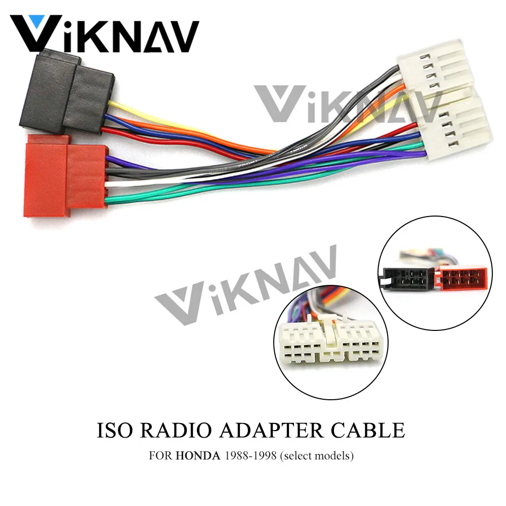 Car ISO Car Wiring Harness Connector Radio Adapter Cable for-HONDA 1988-1998 (select models) 12-110
Car ISO Car Wiring Harness Connector Radio Adapter Cable for-HONDA 1988-1998 (select models) 12-110