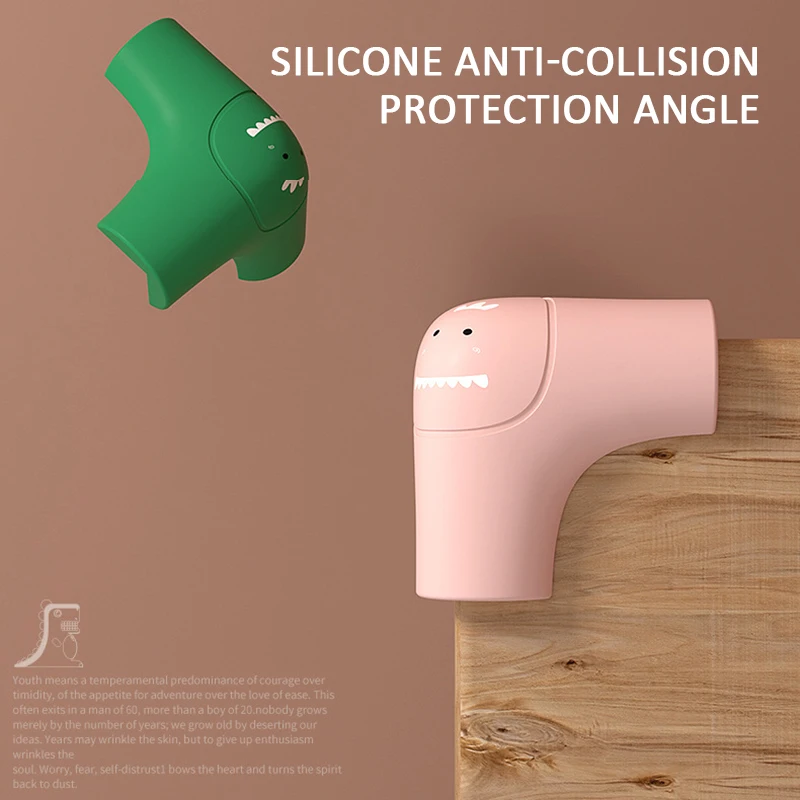 1pc Cartoon Dinosaur Silicone Protection For Baby Care Safety Table Corners Edge Protection Cover Children Anticollision Edge 
1pc Cartoon Dinosaur Silicone Protection For Baby Care Safety Table Corners Edge Protection Cover Children Anticollision Edge