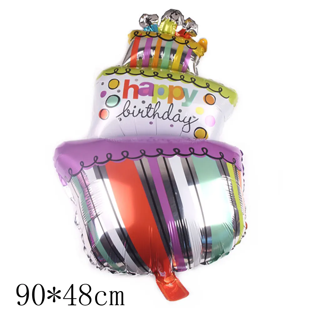 Happy Birthday Cake Foil Balloons Kids Adults Gifts Decorations Helium Air Ball Wedding Anniversaire Baby Shower Party Supplies
Happy Birthday Cake Foil Balloons Kids Adults Gifts Decorations Helium Air Ball Wedding Anniversaire Baby Shower Party Supplies