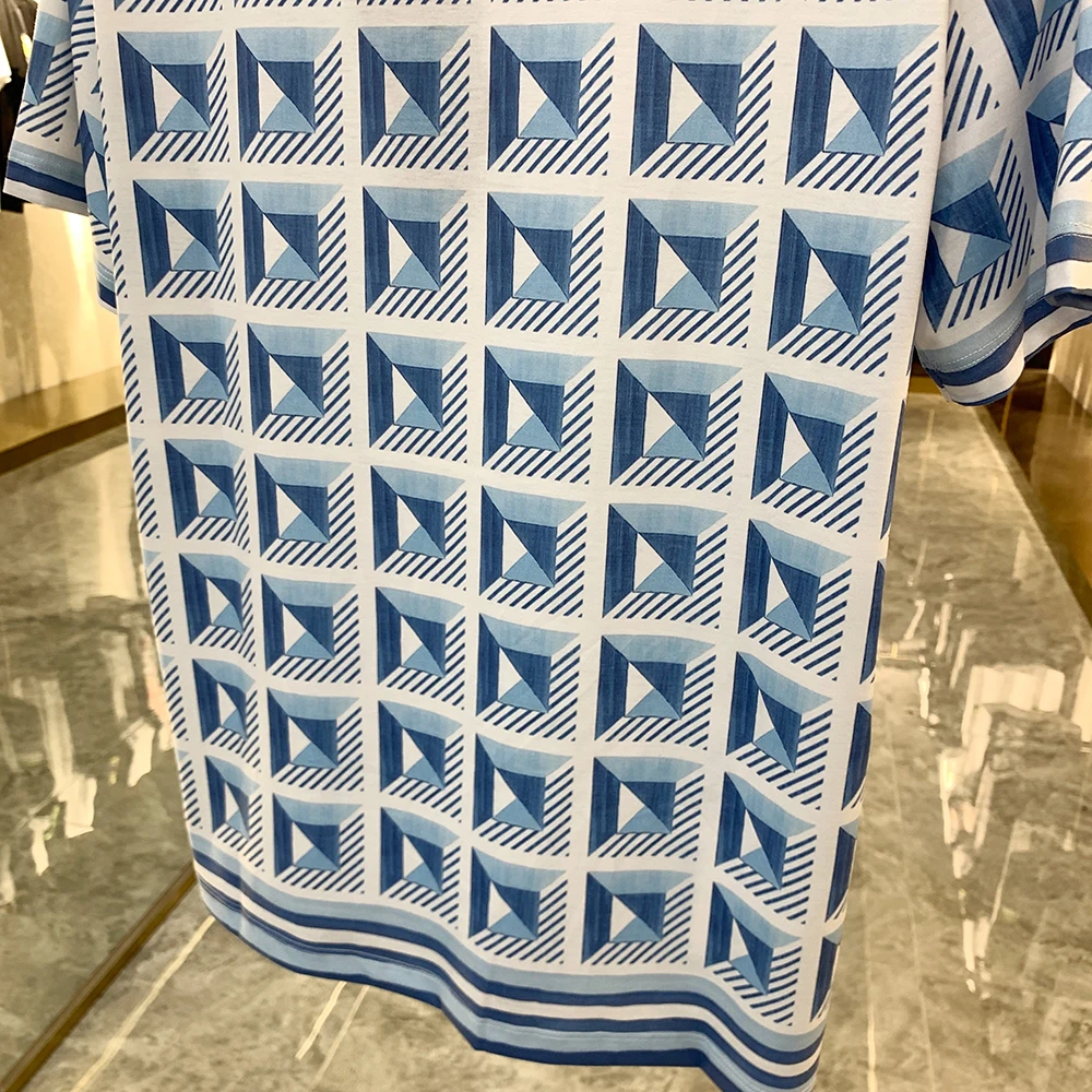 Geometry Print T-shirts Men 100% Cotton Casual Loose Summer Men's Clothing PP01130546H
Geometry Print T-shirts Men 100% Cotton Casual Loose Summer Men's Clothing PP01130546H