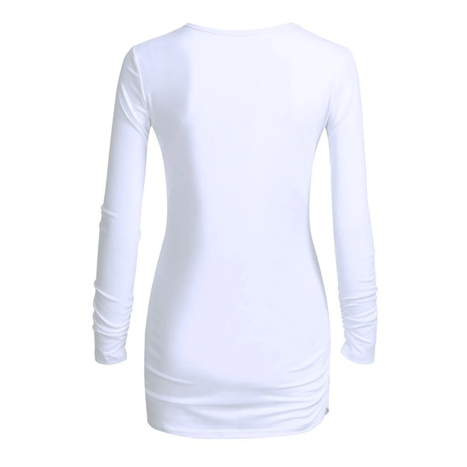 Pregnant Woman Christmas Long Sleeve Women's Print Christmas Side Ruched Maternity Top Pregnancy Out Clothes Pregnant T Shirts#L 
Pregnant Woman Christmas Long Sleeve Women's Print Christmas Side Ruched Maternity Top Pregnancy Out Clothes Pregnant T Shirts#L