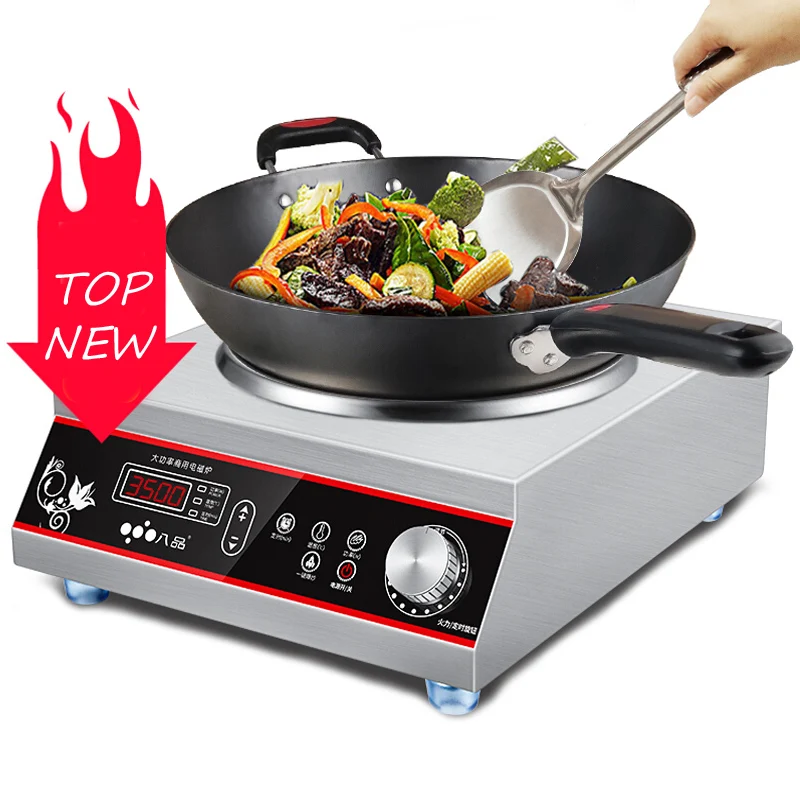220V Commercial Induction Cooktop 3500w Induction Cooker High Power Restaurant Concave Heating Electric Cooktop
220V Commercial Induction Cooktop 3500w Induction Cooker High Power Restaurant Concave Heating Electric Cooktop