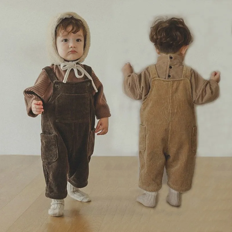 Autumn New Baby Overalls Pants Boys And Girls Children Corduroy Strap Trousers Toddler Boys Casual Jumpsuits Overalls
Autumn New Baby Overalls Pants Boys And Girls Children Corduroy Strap Trousers Toddler Boys Casual Jumpsuits Overalls