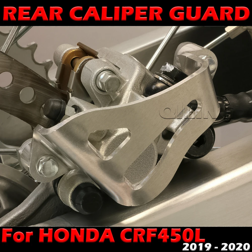 Rear Caliper Guard For HONDA CRF450L CRF 450 L CRF 450L 2019 - 2020 Motorcycle Accessories Rear Brake Caliper Guard Protector
Rear Caliper Guard For HONDA CRF450L CRF 450 L CRF 450L 2019 - 2020 Motorcycle Accessories Rear Brake Caliper Guard Protector
