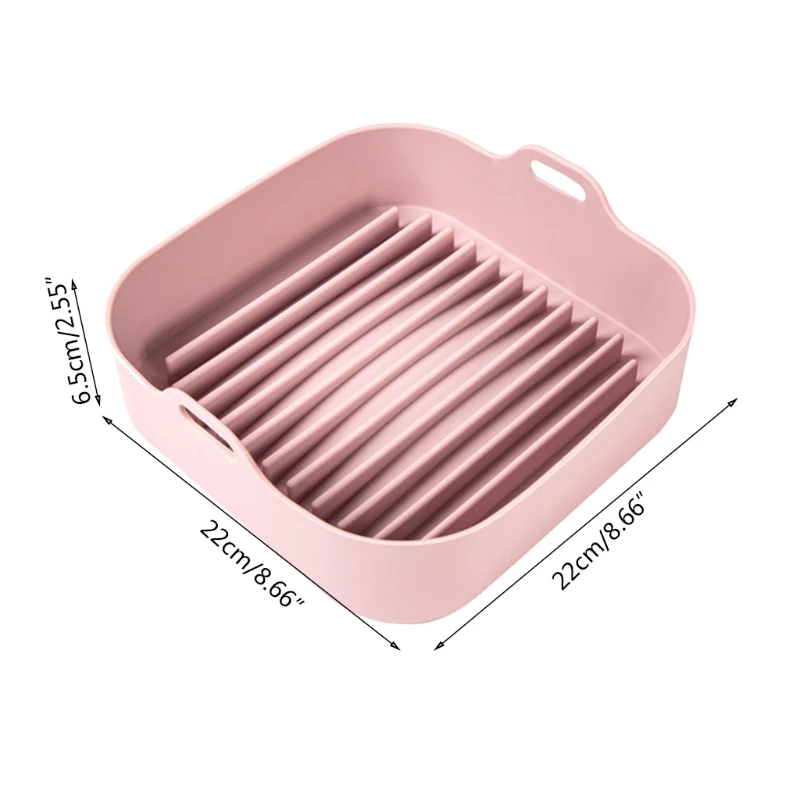 Thickened Silicone Heat-Resistant Barbecue Tray with Double Handle Fryer Baking Grill Pan Bread Cake Fried Chicken Pizza
Thickened Silicone Heat-Resistant Barbecue Tray with Double Handle Fryer Baking Grill Pan Bread Cake Fried Chicken Pizza