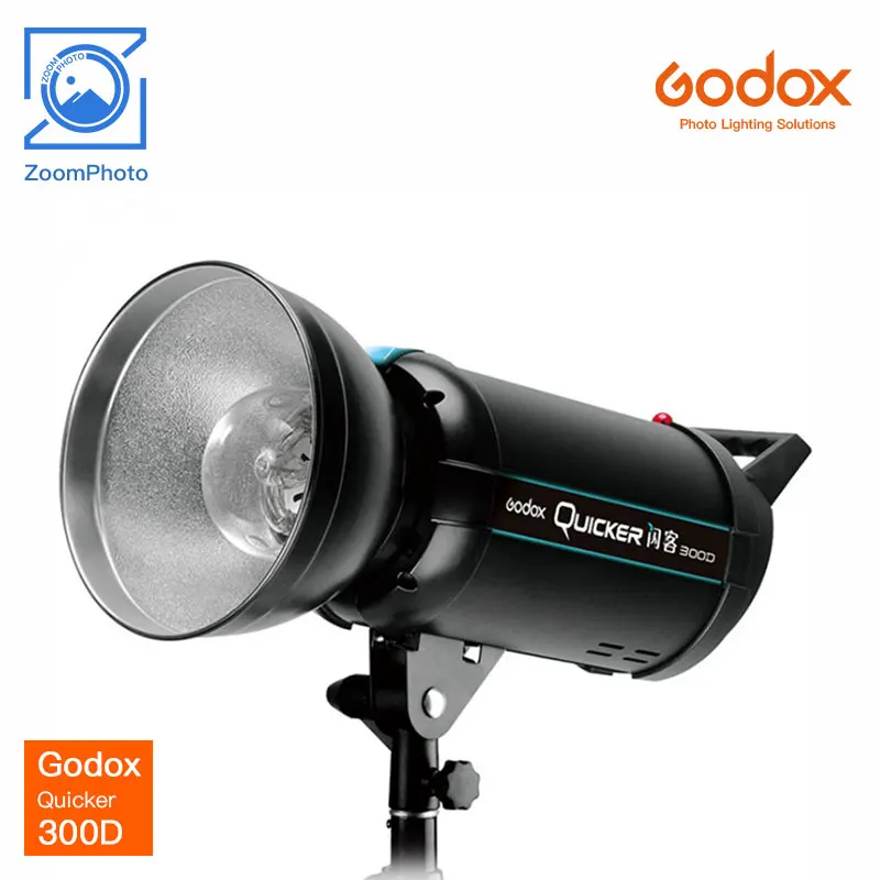 

Godox Quicker 300D 220V Studio Flash Light Photography Studio Strobe Light For Advertising Shooting