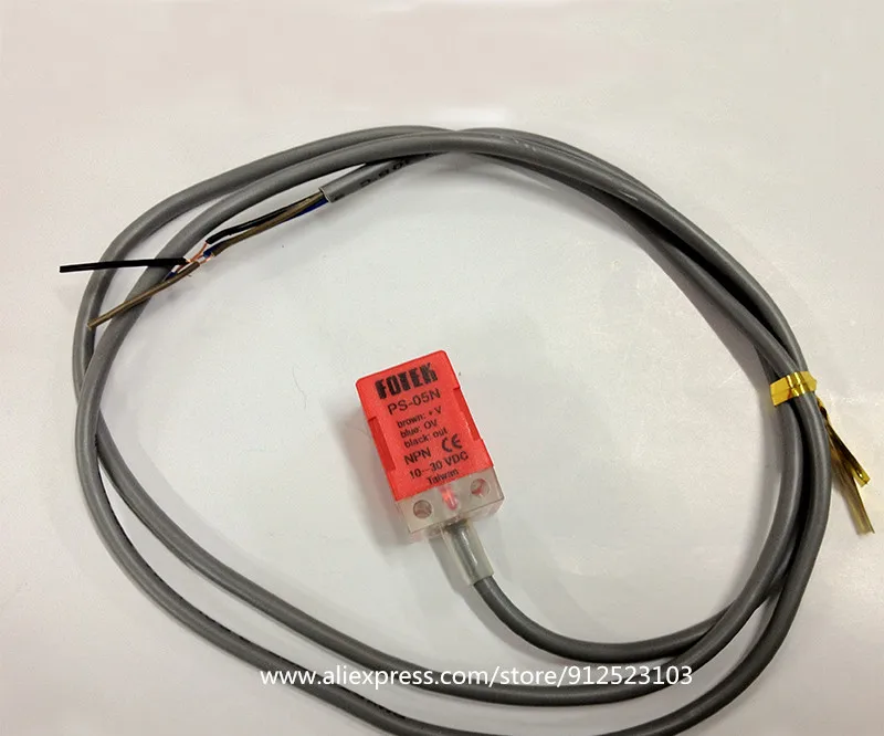 10PCS PS-05N NPN FOTEK Inductive Proximity Switch Sensors 10-30VDC DC 3 Wire Sensing Distance 5mm New High Quality 
10PCS PS-05N NPN FOTEK Inductive Proximity Switch Sensors 10-30VDC DC 3 Wire Sensing Distance 5mm New High Quality