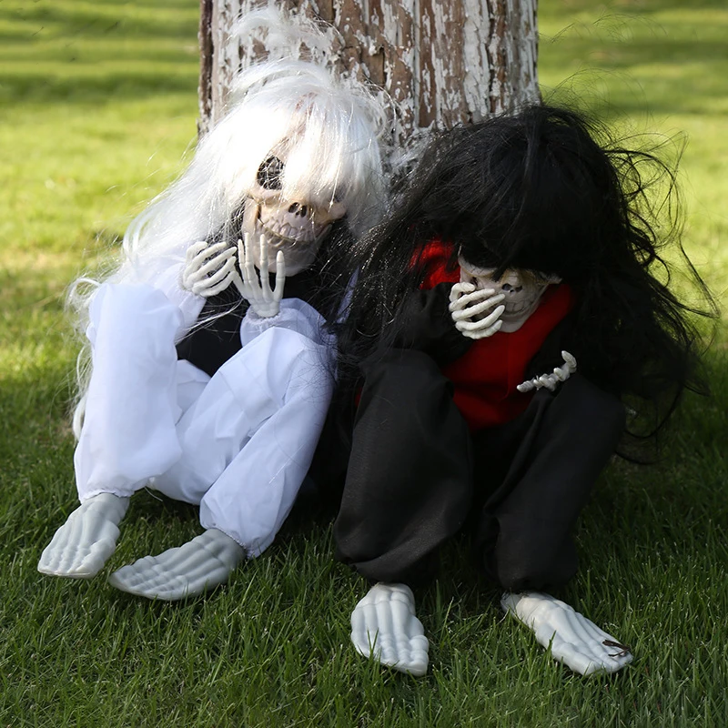 Реквизит на Хэллоуин Электрический плач призрак ужас активация голосом светящийся дом с привидениями украшение для создания атмосферы 
Реквизит на Хэллоуин Электрический плач призрак ужас активация голосом светящийся дом с привидениями украшение для создания атмосферы