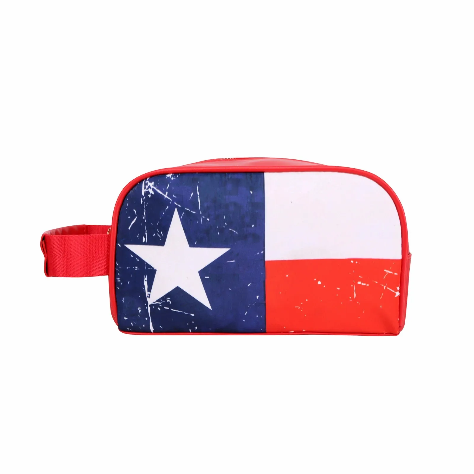 Texas Flag Print Multi Purpose/Travel Pouch PU Leather Travel Accessories Pouch
Texas Flag Print Multi Purpose/Travel Pouch PU Leather Travel Accessories Pouch