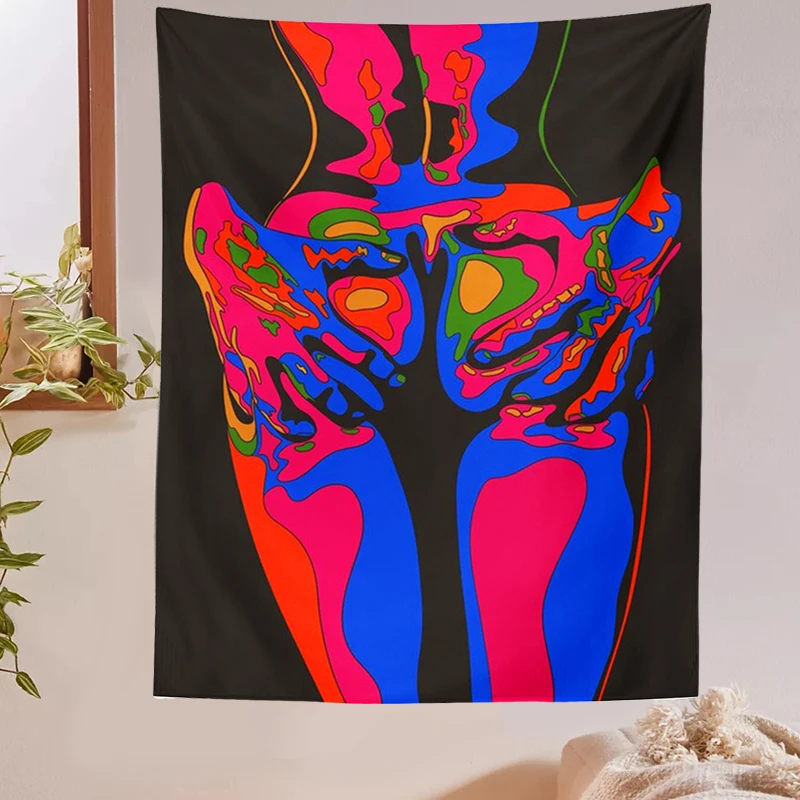 Psychedelic Tapestry Wall Hanging 80s Aesthetic Wall Cloth Tapestries Hippie Decor Living Room Bedroom Bohemian INS Print
Psychedelic Tapestry Wall Hanging 80s Aesthetic Wall Cloth Tapestries Hippie Decor Living Room Bedroom Bohemian INS Print