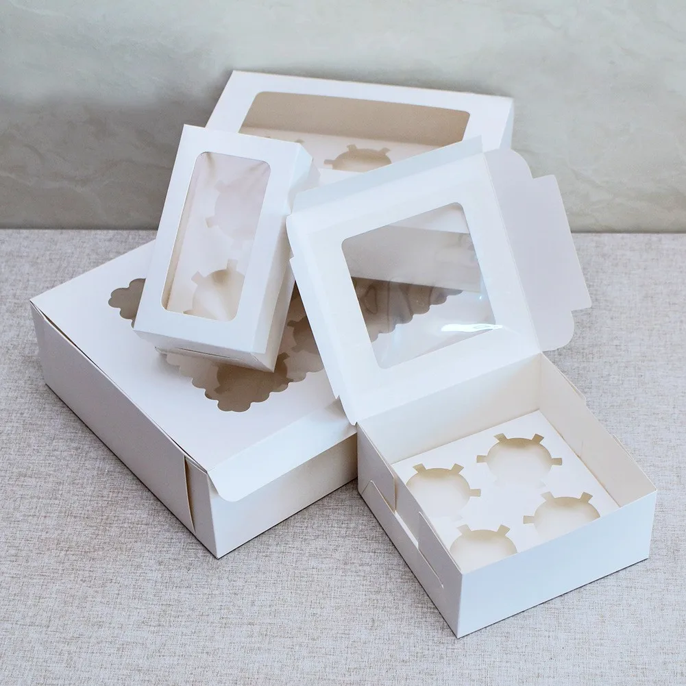 White Card 2 Grids/4 Grids/6 Grids/12 Grids Cowhide Muffin Box Cupcake Packaging Box Candy Thomaffin Weddi Party Cake Box
White Card 2 Grids/4 Grids/6 Grids/12 Grids Cowhide Muffin Box Cupcake Packaging Box Candy Thomaffin Weddi Party Cake Box