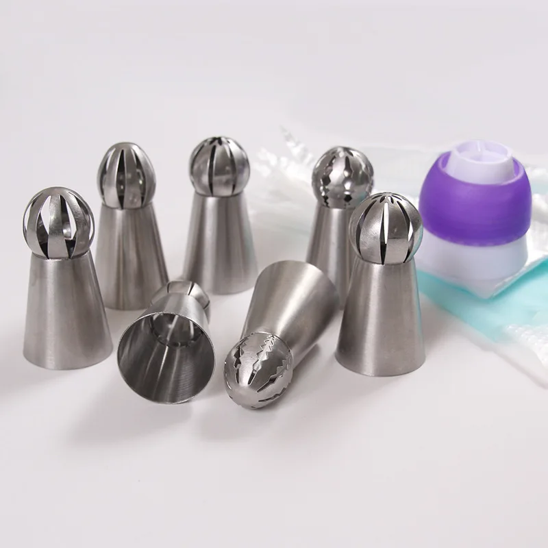 Hot 9 PCS Baking Supplies Set with Piping Ball Durable Easy Operation Long Lasting Convenient Anti-Rust for DIY Cake
Hot 9 PCS Baking Supplies Set with Piping Ball Durable Easy Operation Long Lasting Convenient Anti-Rust for DIY Cake