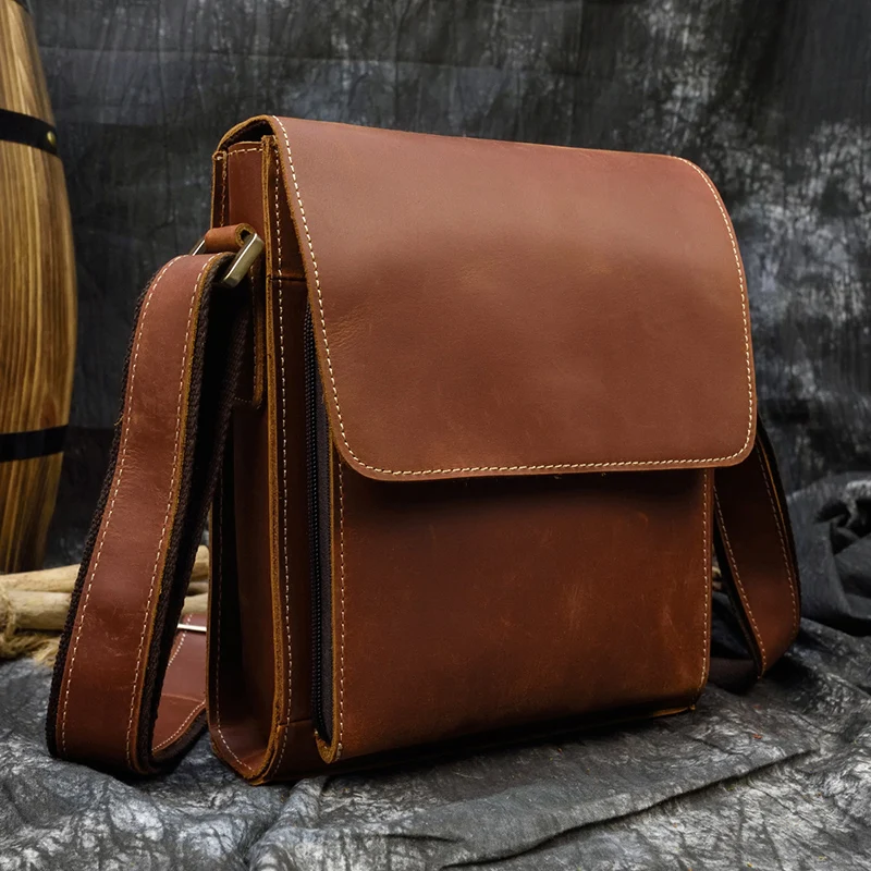 Luufan Mens genuine leather shoulder bag Cow leather small cross body bag cowhide Man real leather messenger bag for tablet ipad
Luufan Mens genuine leather shoulder bag Cow leather small cross body bag cowhide Man real leather messenger bag for tablet ipad