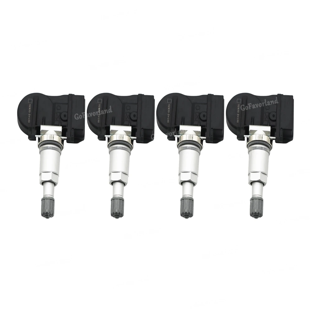 4Pcs Original TPMS Tire Pressure Sensor 52933-F2000 For Hyundai Elantra 2015-2021 Grandeur I30 Ioniq Kona For Kia Niro Optima
4Pcs Original TPMS Tire Pressure Sensor 52933-F2000 For Hyundai Elantra 2015-2021 Grandeur I30 Ioniq Kona For Kia Niro Optima
