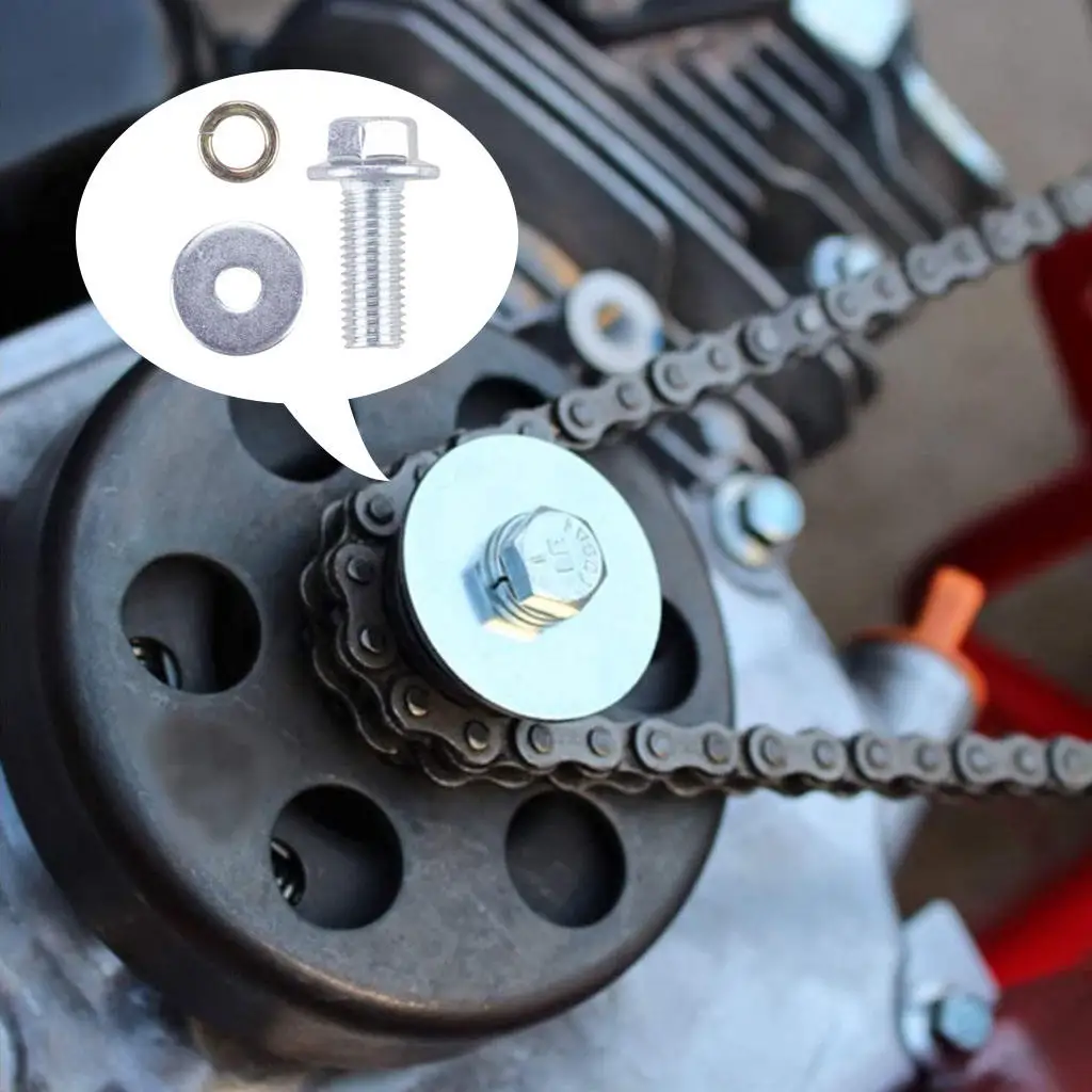 Mini Bike Cart Go Kart Clutch Bolt Kit Grade 5 Clutch Mounting Bolt Assembly for Predator 212cc 97cc
Mini Bike Cart Go Kart Clutch Bolt Kit Grade 5 Clutch Mounting Bolt Assembly for Predator 212cc 97cc