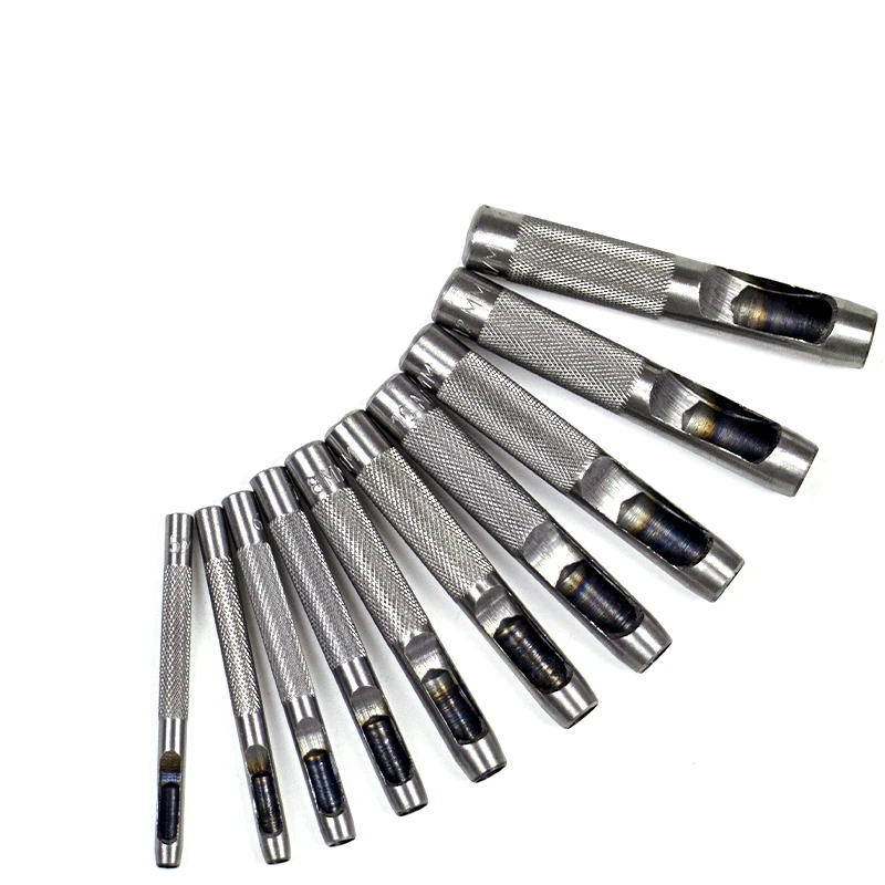 1mm-25mm Silver Leather Punch Hole Round Steel Cutter Crafts Set High Quality Metal Hollow Belt Canvas Sewing Tools Accessories
1mm-25mm Silver Leather Punch Hole Round Steel Cutter Crafts Set High Quality Metal Hollow Belt Canvas Sewing Tools Accessories