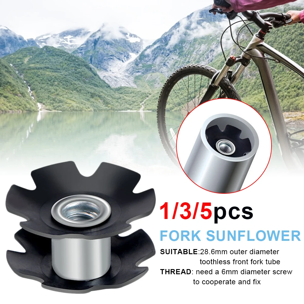 1/3/5pcs Outdoor Bicycle Star Nut Steerer Tube Flangled Nut MTB Road Bike Headset Flower Nut For 28.6mm Front Fort Bike Part
1/3/5pcs Outdoor Bicycle Star Nut Steerer Tube Flangled Nut MTB Road Bike Headset Flower Nut For 28.6mm Front Fort Bike Part