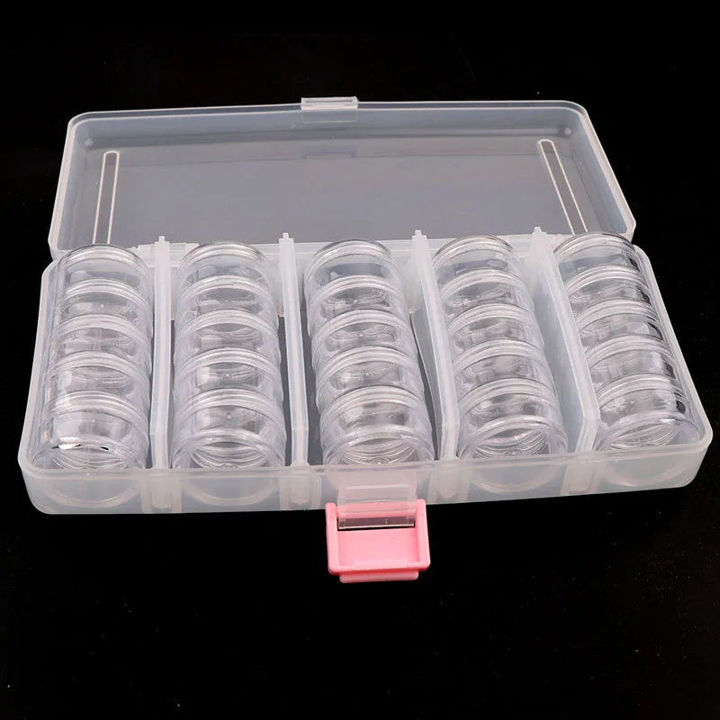 25 Slots Grids Storage Sticker Box Tool 5d Diamond Painting Square Embroidery Accessories Bead Organizer Storage Case Container
25 Slots Grids Storage Sticker Box Tool 5d Diamond Painting Square Embroidery Accessories Bead Organizer Storage Case Container