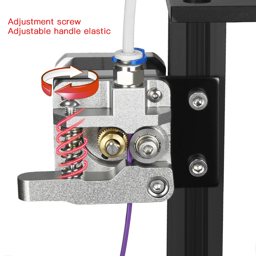 3D Printer Parts MK8 Extruder Upgrade Aluminum Block bowden extruder 1.75mm Filament Reprap Extrusion for Ender 3 CR10 Blu-3
3D Printer Parts MK8 Extruder Upgrade Aluminum Block bowden extruder 1.75mm Filament Reprap Extrusion for Ender 3 CR10 Blu-3