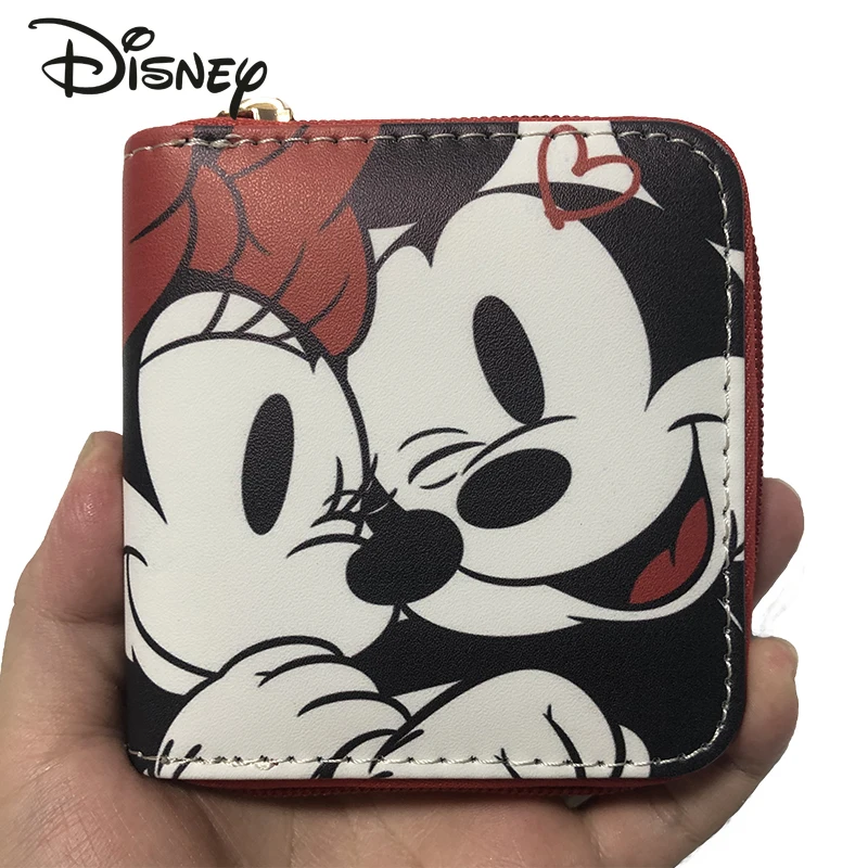 Disney New Cartoon Cute Mickey Lady Wallet Fashion PU Zipper Mini Multi-function Card Holder Fashion Luxury Lady Coin Purse
Disney New Cartoon Cute Mickey Lady Wallet Fashion PU Zipper Mini Multi-function Card Holder Fashion Luxury Lady Coin Purse