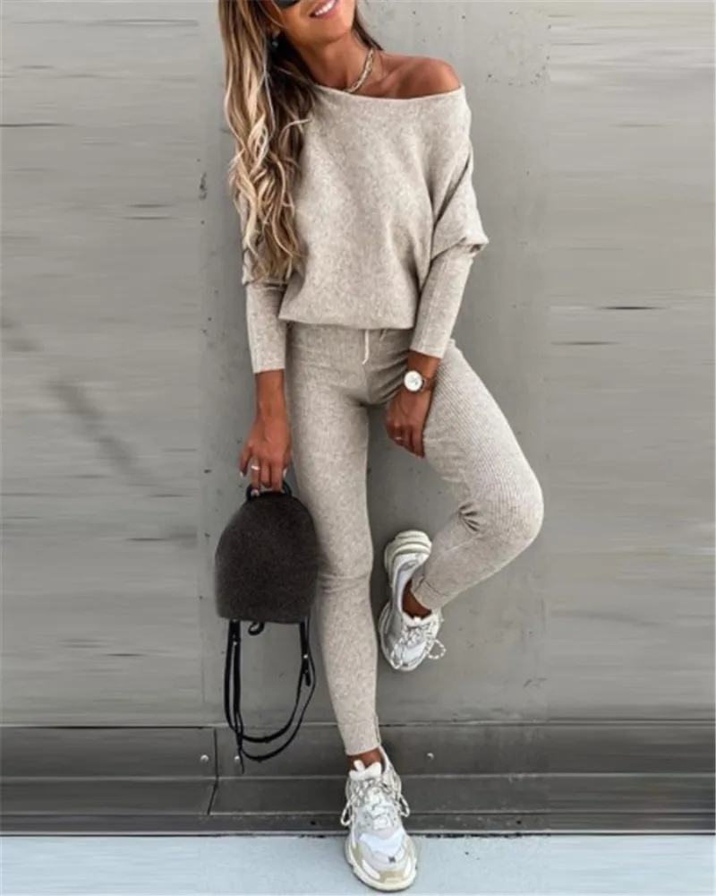 New Sports 2Pcs Women's Lady Tracksuit Hoodies Sweatshirt Pants Sets Sport Wear Casual Suit
New Sports 2Pcs Women's Lady Tracksuit Hoodies Sweatshirt Pants Sets Sport Wear Casual Suit
