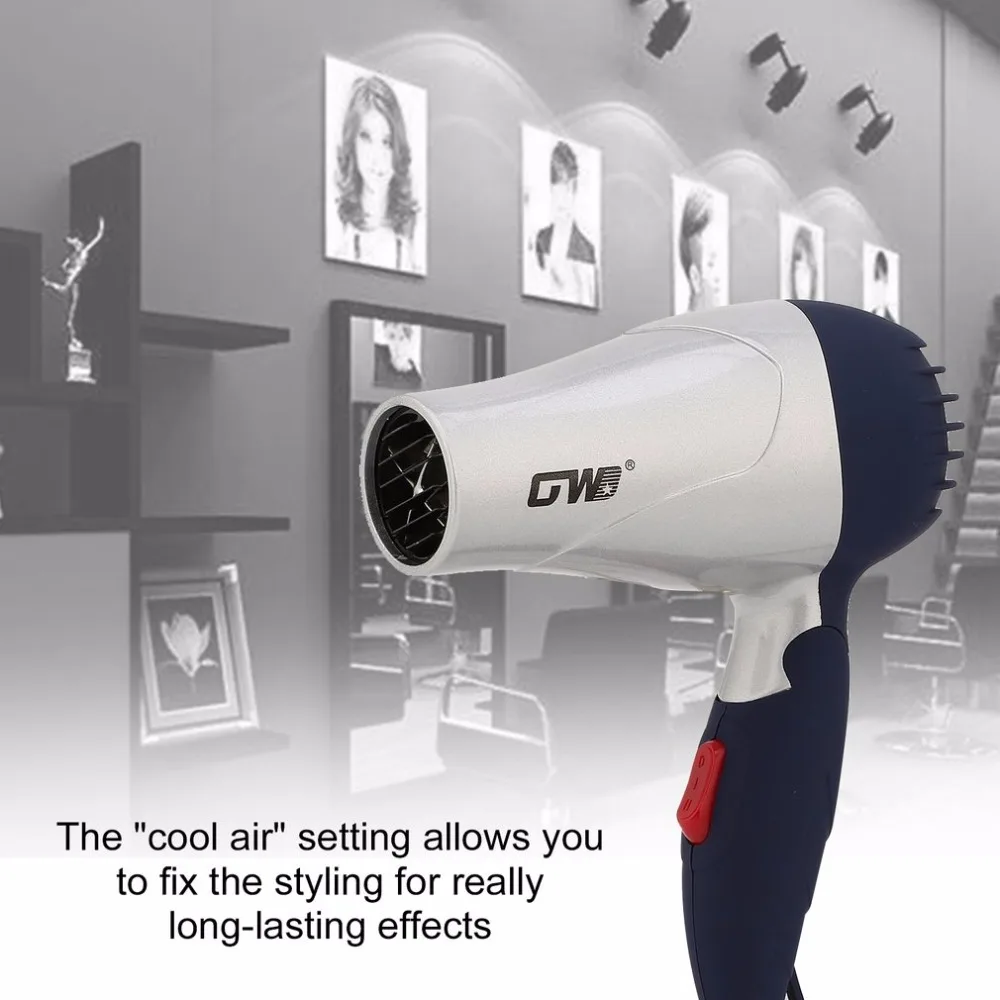 1500W Mini Size Foldable Hair Blower EU Plug Traveller Household Electric Hair Dryer Collecting Nozzle Low Noise Dryer Brush
1500W Mini Size Foldable Hair Blower EU Plug Traveller Household Electric Hair Dryer Collecting Nozzle Low Noise Dryer Brush