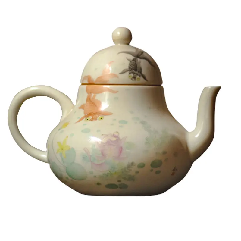 Hand Made Ceramic Tea Pot Chinese Filter Antique Hand Painted Teapot Household Single Tetera Cristal Kitchen Dining Bar EF50TP
Hand Made Ceramic Tea Pot Chinese Filter Antique Hand Painted Teapot Household Single Tetera Cristal Kitchen Dining Bar EF50TP