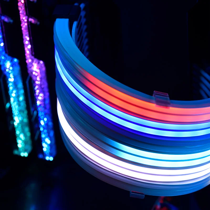Кабель-удлинитель питания PSU RGB ATX 24Pin GPU 8Pin тройной стример PCI-E 6 + 2Pin двойной Радужный шнур 5 в чехол для синхронизации, украшение для ПК
Кабель-удлинитель питания PSU RGB ATX 24Pin GPU 8Pin тройной стример PCI-E 6 + 2Pin двойной Радужный шнур 5 в чехол для синхронизации, украшение для ПК