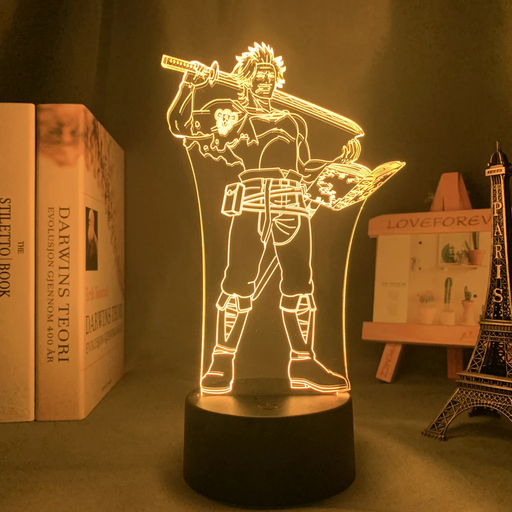 Anime Led Light Black Clover Yami Sukehiro Nightlight for Bedroom Decor Nightlight Manga Birthday Gift Room Led Night Lamp 3d
Anime Led Light Black Clover Yami Sukehiro Nightlight for Bedroom Decor Nightlight Manga Birthday Gift Room Led Night Lamp 3d