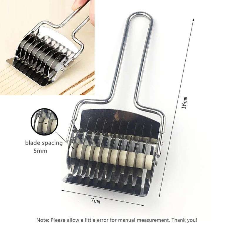 1pc Plastic Baking Tool Pull Net Wheel Knife Pizza Pastry Lattice Roller Cutter for Dough Cookie Pie Craft Kitchen Accessories
1pc Plastic Baking Tool Pull Net Wheel Knife Pizza Pastry Lattice Roller Cutter for Dough Cookie Pie Craft Kitchen Accessories