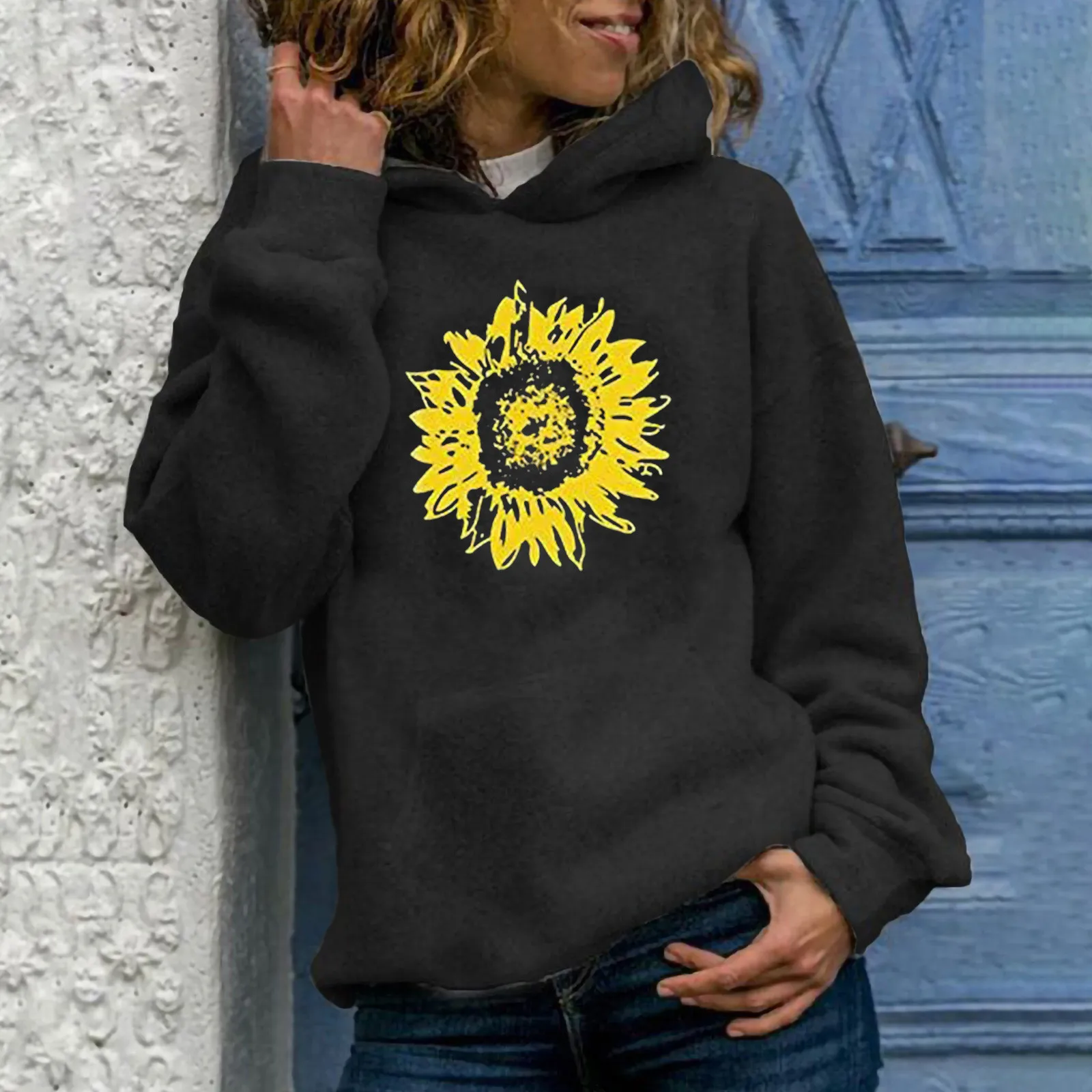Sunflower Print Women's Sweatshirt Casual Hoodies Jumper Tops Hooded Sweater Harajuku Female sweatshirt Women Clothing moletom
Sunflower Print Women's Sweatshirt Casual Hoodies Jumper Tops Hooded Sweater Harajuku Female sweatshirt Women Clothing moletom
