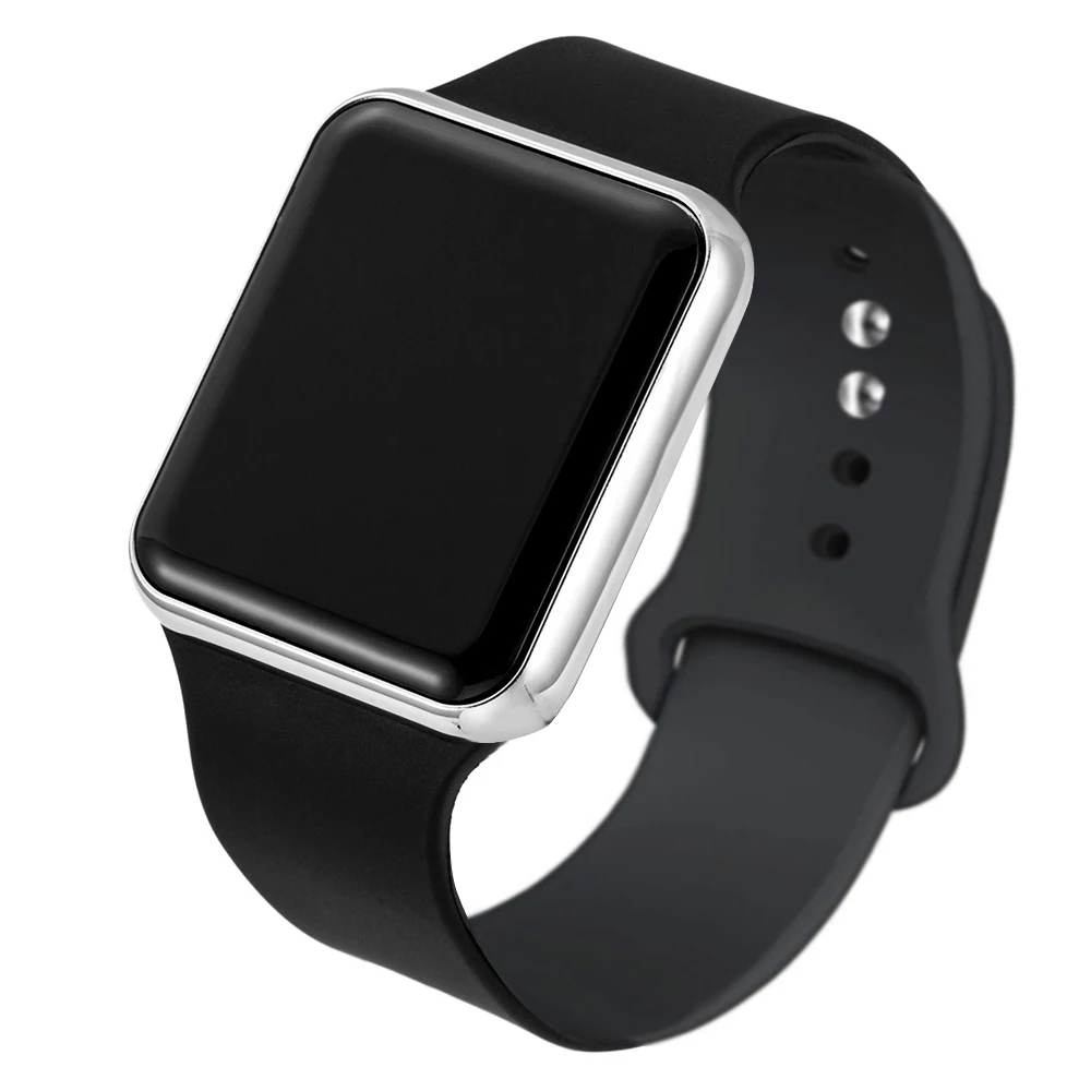 Men Sport Watch Square LED Student Women Digital Watch Electronic Clock Army Military Bracelet Silicone Wrist Watch Hodinky saat
Men Sport Watch Square LED Student Women Digital Watch Electronic Clock Army Military Bracelet Silicone Wrist Watch Hodinky saat