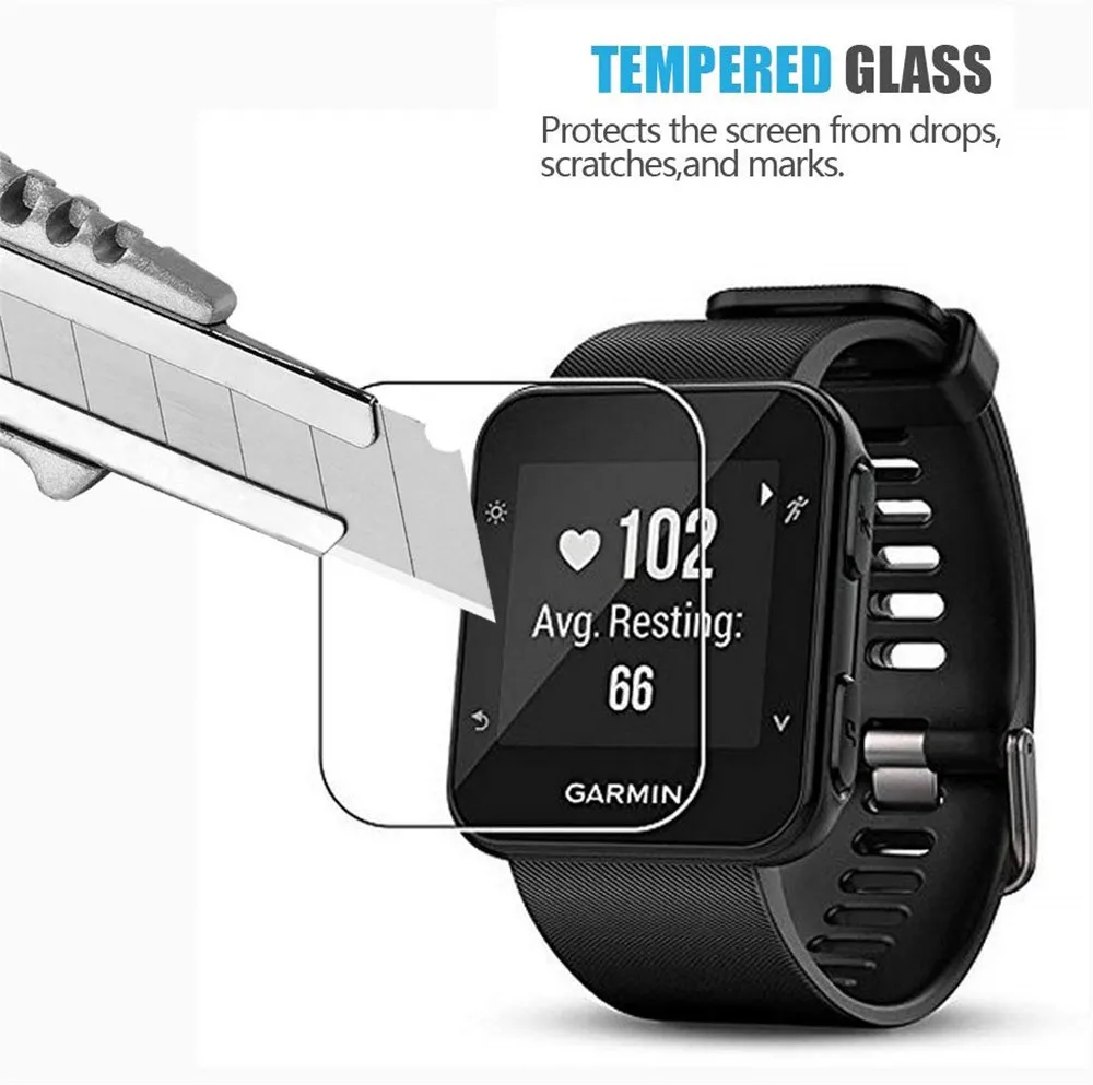 1/4PCS Clear Tempered Glass Protective Film For Garmin Forerunner 35 Smart Watch Protection Film Replacement Screen Protector
1/4PCS Clear Tempered Glass Protective Film For Garmin Forerunner 35 Smart Watch Protection Film Replacement Screen Protector