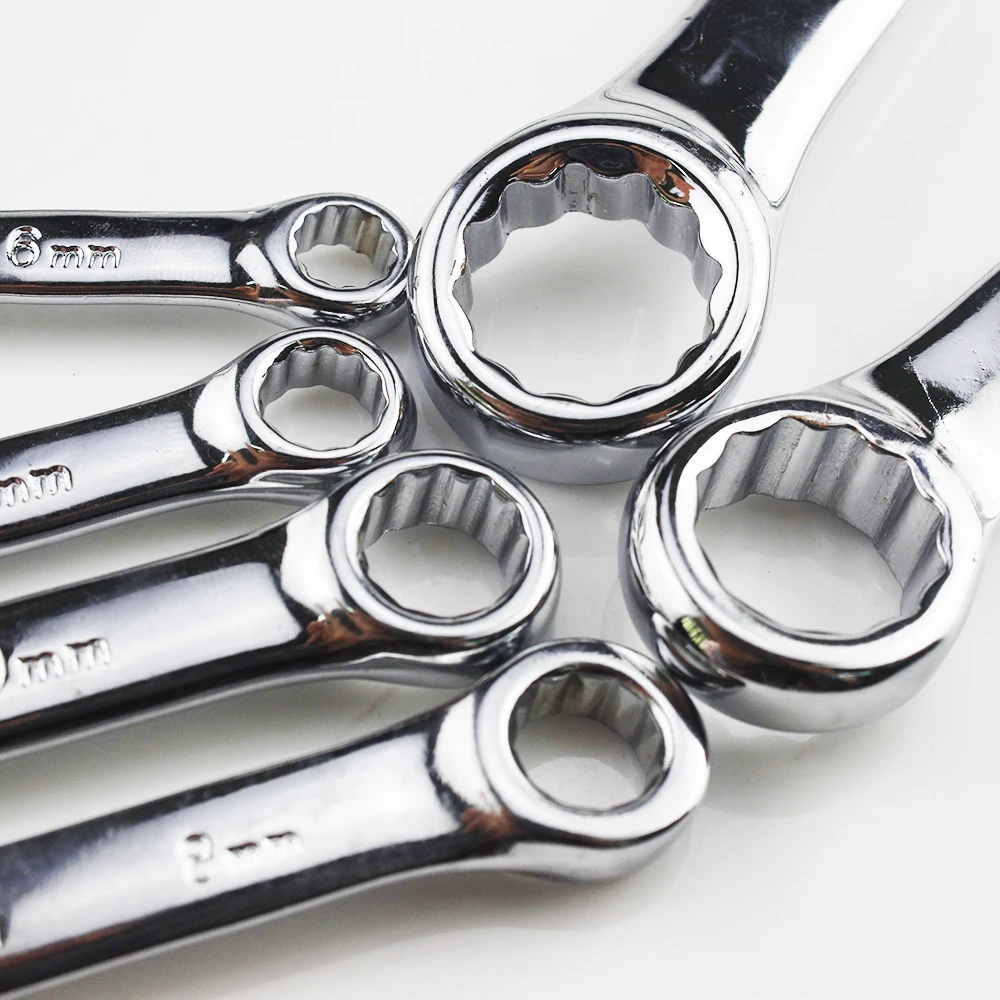 1p 6-32mm Open Box End Combination Wrench Chrome Vanadium Opened Ring Combo Spanner Household Car Repair Metric Hand Tools
1p 6-32mm Open Box End Combination Wrench Chrome Vanadium Opened Ring Combo Spanner Household Car Repair Metric Hand Tools