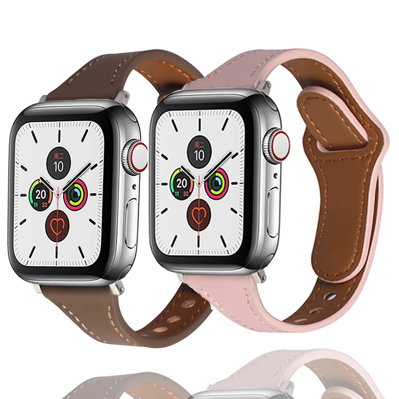 Leather strap For Apple watch band 44mm 40mm 42mm 38mm 44 mm Smartwatch Accessories wristband bracelet iWatch 3 4 5 SE 6 7
Leather strap For Apple watch band 44mm 40mm 42mm 38mm 44 mm Smartwatch Accessories wristband bracelet iWatch 3 4 5 SE 6 7