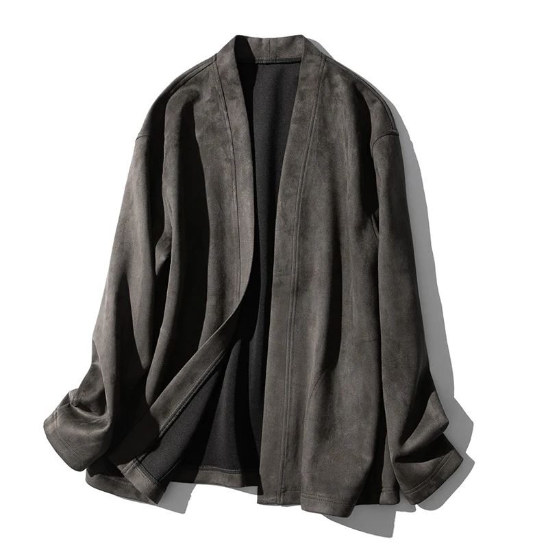 Deerskin Velvet Robe Cardigan Men's Autumn New Lazy Wind Loose Shoulder Open-Front Jacket Casual Jacket mens fashion
Deerskin Velvet Robe Cardigan Men's Autumn New Lazy Wind Loose Shoulder Open-Front Jacket Casual Jacket mens fashion