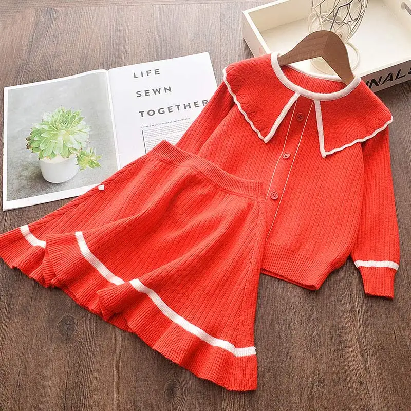 Girls Clothing Sets Autumn Children Clothes Sweater Skirt Suit Casual Kids Fashion Outfits for Girls Winter Sweater+dress
Girls Clothing Sets Autumn Children Clothes Sweater Skirt Suit Casual Kids Fashion Outfits for Girls Winter Sweater+dress