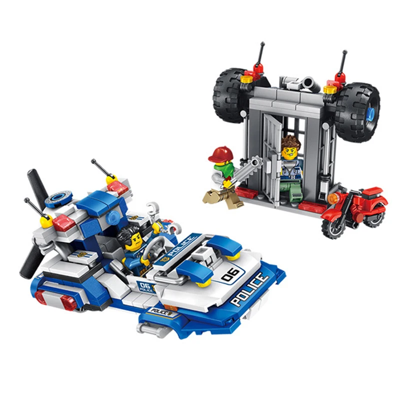 2 Changes City Police Boat Robot Models Educational Building Blocks Toys For Boys 6Years DIY Birthday Gift Small Bricks 681004
2 Changes City Police Boat Robot Models Educational Building Blocks Toys For Boys 6Years DIY Birthday Gift Small Bricks 681004