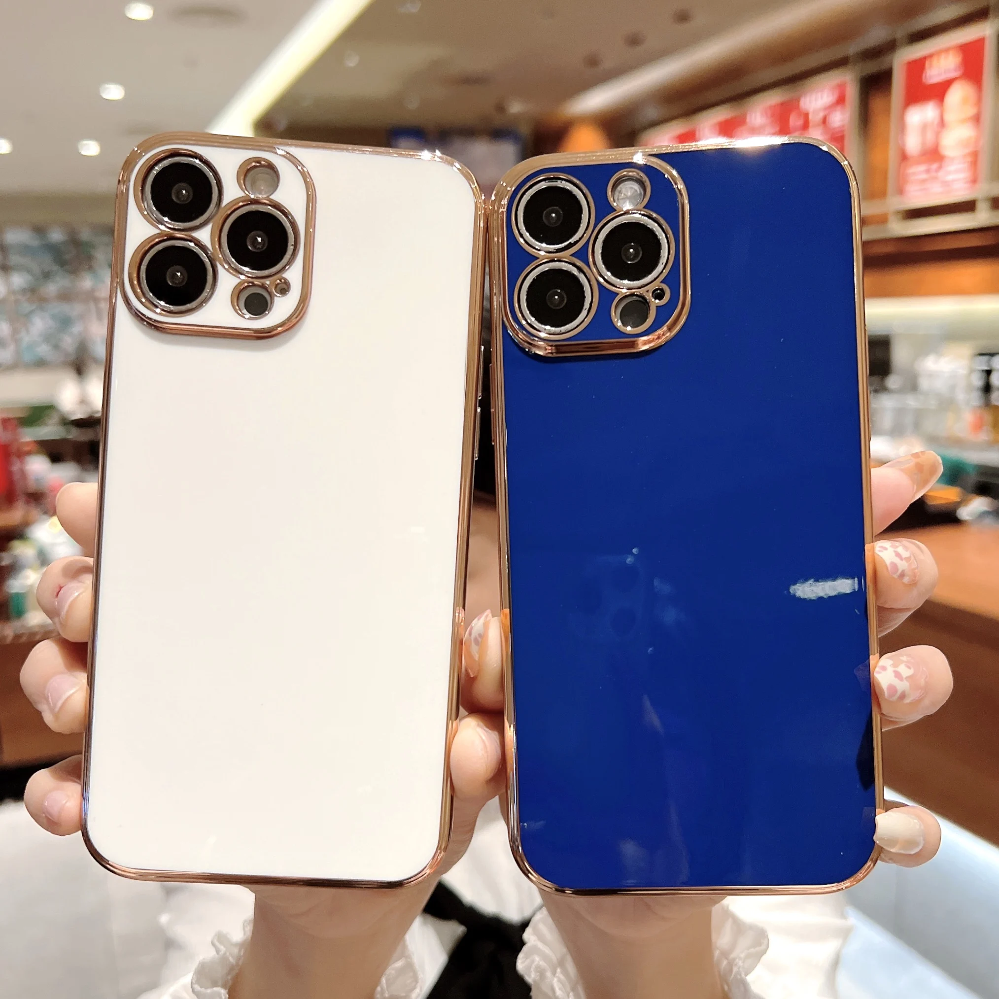 6D Plating Case For iPhone 13 12 11 Pro Max Mini XR XS Max 8 7 6S 6 Plus SE 2020 Full Coverage Camera Soft Silicone Luxury Cover
6D Plating Case For iPhone 13 12 11 Pro Max Mini XR XS Max 8 7 6S 6 Plus SE 2020 Full Coverage Camera Soft Silicone Luxury Cover